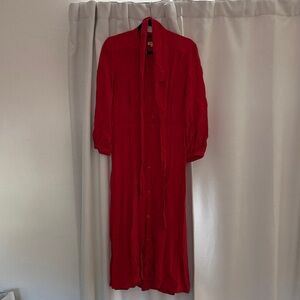 Whistles Belted Maxi Dress